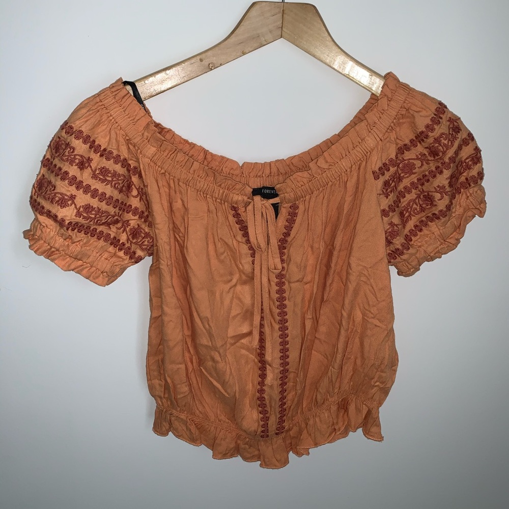 Festival Mustard Crop Top